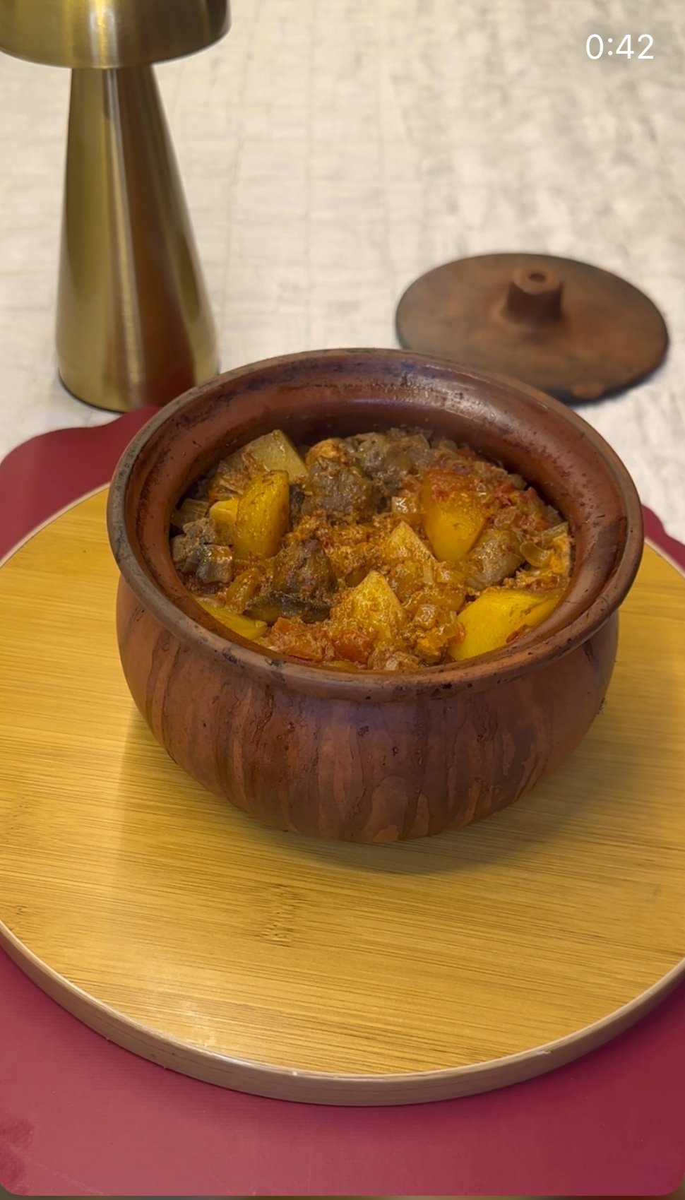 MANTARLI TAVUK GÜVECİ